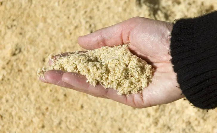 sawdust